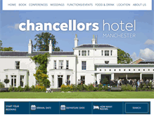 Tablet Screenshot of chancellorshotel.co.uk